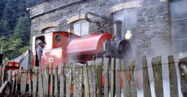 The Corris Railway in October 1996