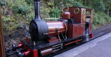 The Talyllyn Railway - Dolgoch Loco at Abergynolwyn Station