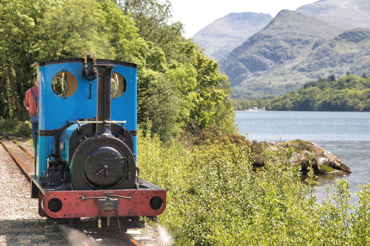 Llanberis Lake Railway and Llyn Padarn