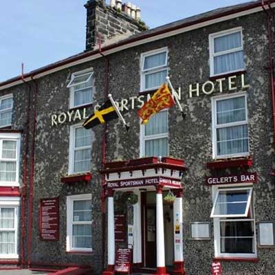The Royal Sportsman Hotel in Porthmadog